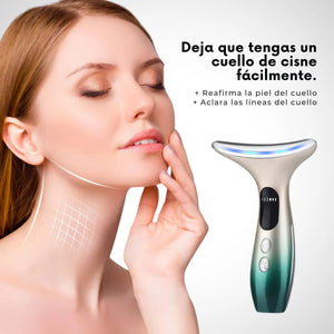 Masajeador Facial Cuello Antiarrugas Masajeador de Belleza para Estirar y Levantar la Piel